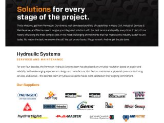 A Pennecon promotional page with the headline 